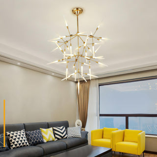 Solaris Contemporary Metal Chandelier
