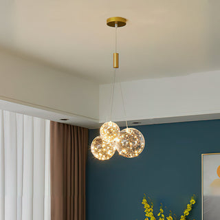 Blossom Modern Floral Cluster Pendant Light