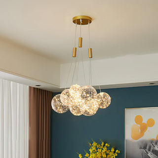 Blossom Modern Floral Cluster Pendant Light