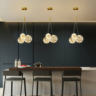 Blossom Modern Floral Cluster Pendant Light