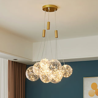 Blossom Modern Floral Cluster Pendant Light