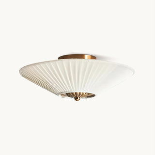 Stefanie Pleated Fabric Ceiling Light