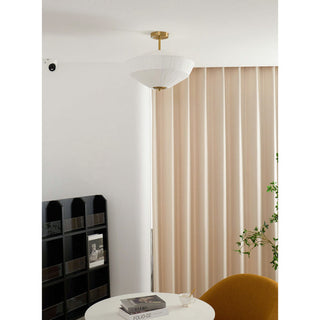 Stefanie Pleated Fabric Ceiling Light