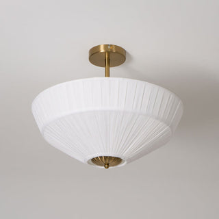 Stefanie Pleated Fabric Ceiling Light