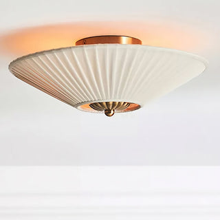 Stefanie Pleated Fabric Ceiling Light
