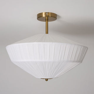 Stefanie Pleated Fabric Ceiling Light
