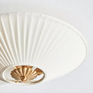 Stefanie Pleated Fabric Ceiling Light