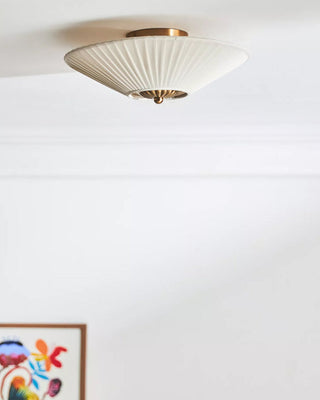 Stefanie Pleated Fabric Ceiling Light
