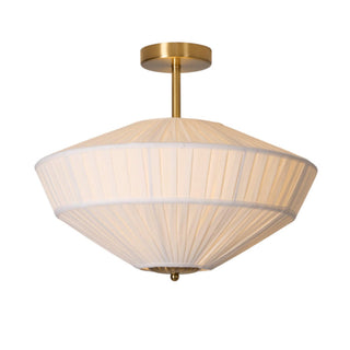Stefanie Pleated Fabric Ceiling Light