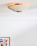 Stefanie Pleated Fabric Ceiling Light