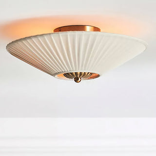 Stefanie Pleated Fabric Ceiling Light