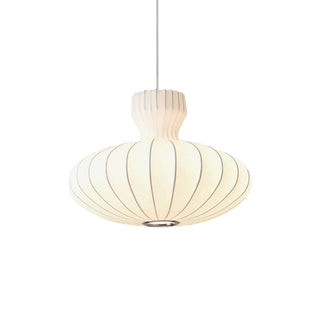 Stella Bloom Vintage Natural Mulberry Silk Pendant Light