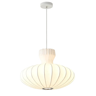 Stella Bloom Vintage Natural Mulberry Silk Pendant Light