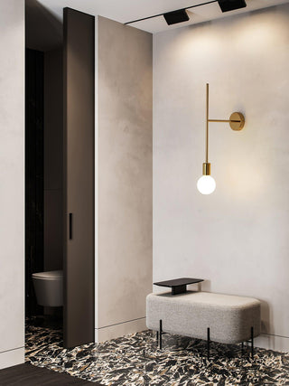 Step & Kick Minimalist Iron Wall Light