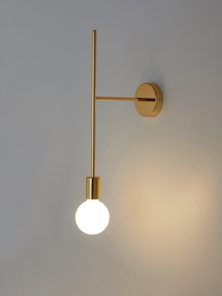 Step & Kick Minimalist Iron Wall Light