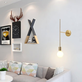 Step & Kick Minimalist Iron Wall Light