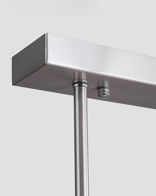 Stephens Minimalist Glass Linear Chandelier