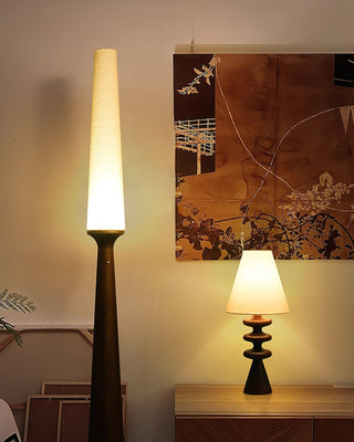 Tridom Modern Wood Floor Lamp