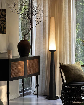 Tridom Modern Wood Floor Lamp