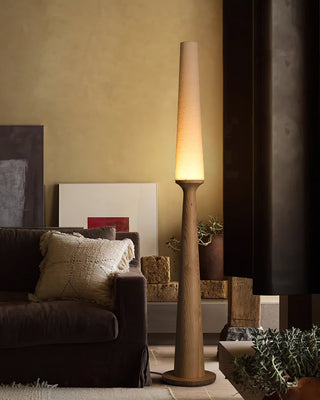 Tridom Modern Wood Floor Lamp