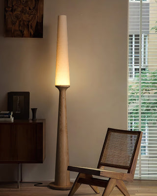 Tridom Modern Wood Floor Lamp