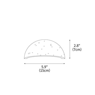 Stone Dusk Scandinavian Travertine Wall Light