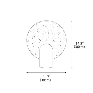 Stone Natural Travertine Table Light