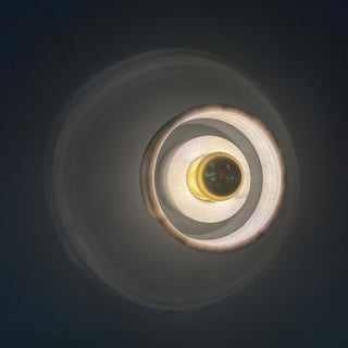 Soul White Marble Brass Wall Light