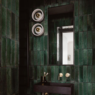 Soul White Marble Brass Wall Light
