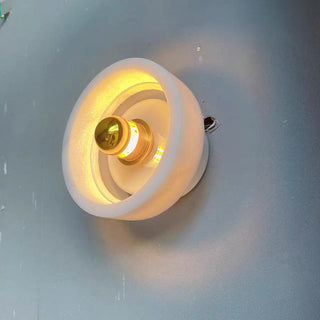 Soul White Marble Brass Wall Light
