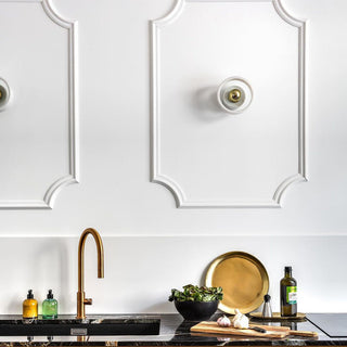 Soul White Marble Brass Wall Light