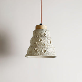 Stone Wabi-Sabi Cement Bell Pendant Light