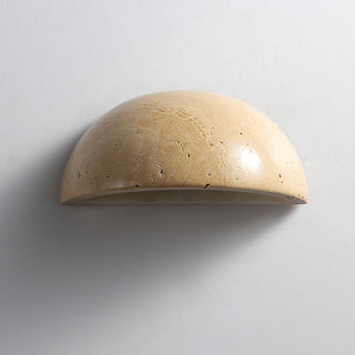 Stone Dusk Scandinavian Travertine Wall Light