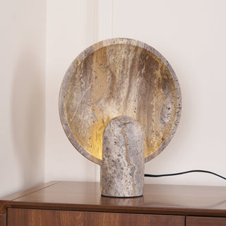 Stone Natural Travertine Table Light