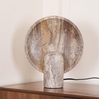 Stone Natural Travertine Table Light