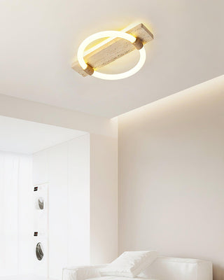 Stonek Minimalist Travertine Ceiling Light