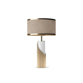 Elara Contemporary Fabric Table Lamp