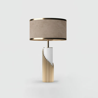 Elara Contemporary Fabric Table Lamp
