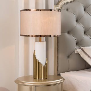 Elara Contemporary Fabric Table Lamp
