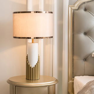Elara Contemporary Fabric Table Lamp