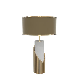 Elara Contemporary Fabric Table Lamp