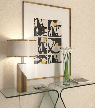 Elara Contemporary Fabric Table Lamp