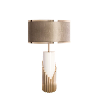 Elara Contemporary Fabric Table Lamp