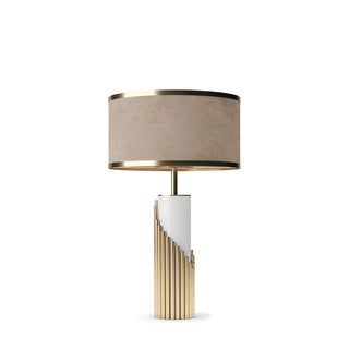 Elara Contemporary Fabric Table Lamp