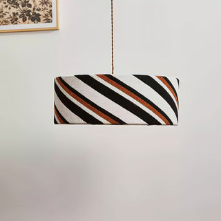 Stripe Modern Cloth Pendant Light
