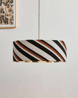 Stripe Modern Cloth Pendant Light