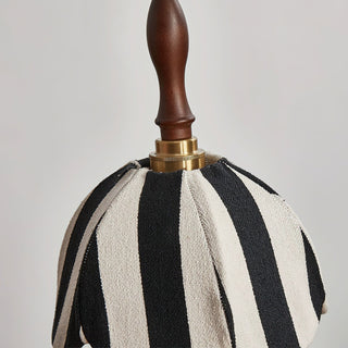 Stripe Tulip Art Deco Cloth Pendant Light