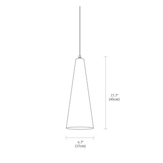 Sumatra Minimalist Metal Pendant Light