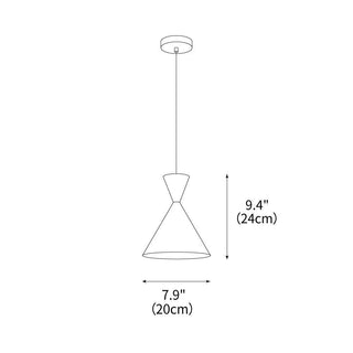 Summit Minimalist Brass Pendant Light