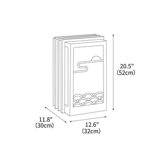 Asahi Modern Acrylic Garden Light